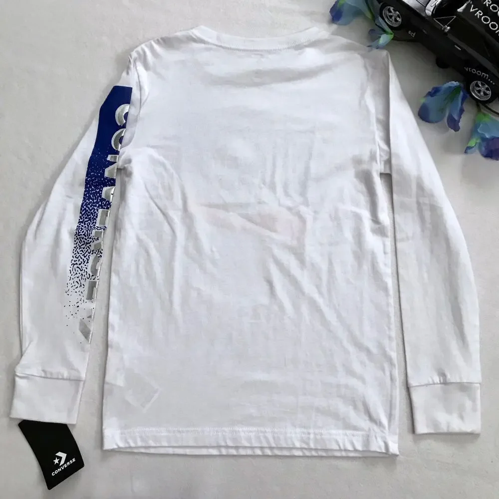 Converse and Reebok New Long Sleeves Top Bundle Boys M (10-12)